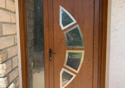 Installation porte d&rsquo;entrée